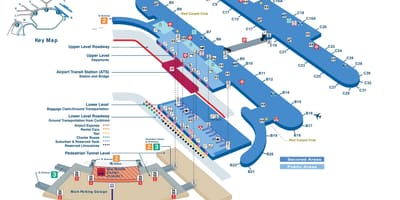 Karte O Hare terminal 1